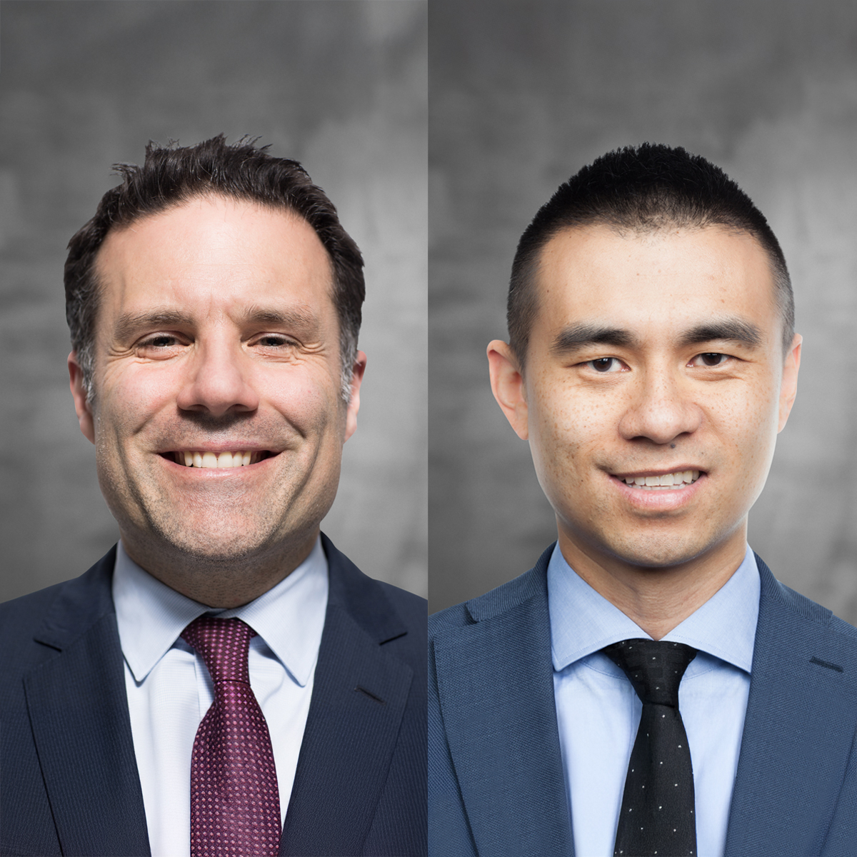 A confident businessman in a corporate setting, showcasing professionalism and executive presence in a formal portrait.