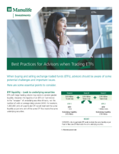 MK3473E - Best Practices for Advisors when Trading ETFs