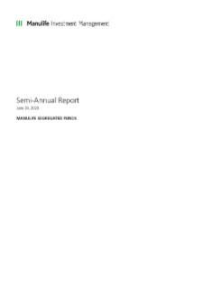 2020 Semi Annual Financial Statements