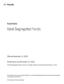 Ideal Segregated Funds Fund Facts