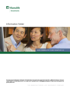 Ideal Segregated Funds Signature 2.0 Information folder and contract
