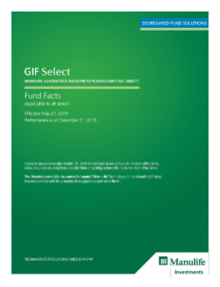 GIF Select Fund Facts