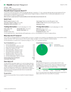 Manulife Smart Corporate Bond ETF