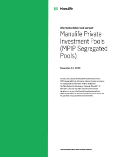 MK2972E - MPIP Segregated Pools information folder and contract