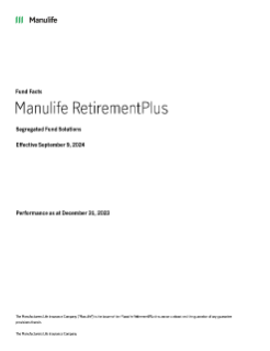 Manulife RetirementPlus Fund Facts