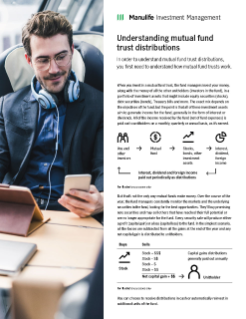 Understanding mutual fund trust distributions