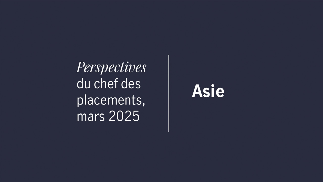 Image du directeur des placements Colin Purdie avec le titre de la vidéo : Point de vue du chef des placements : Asie