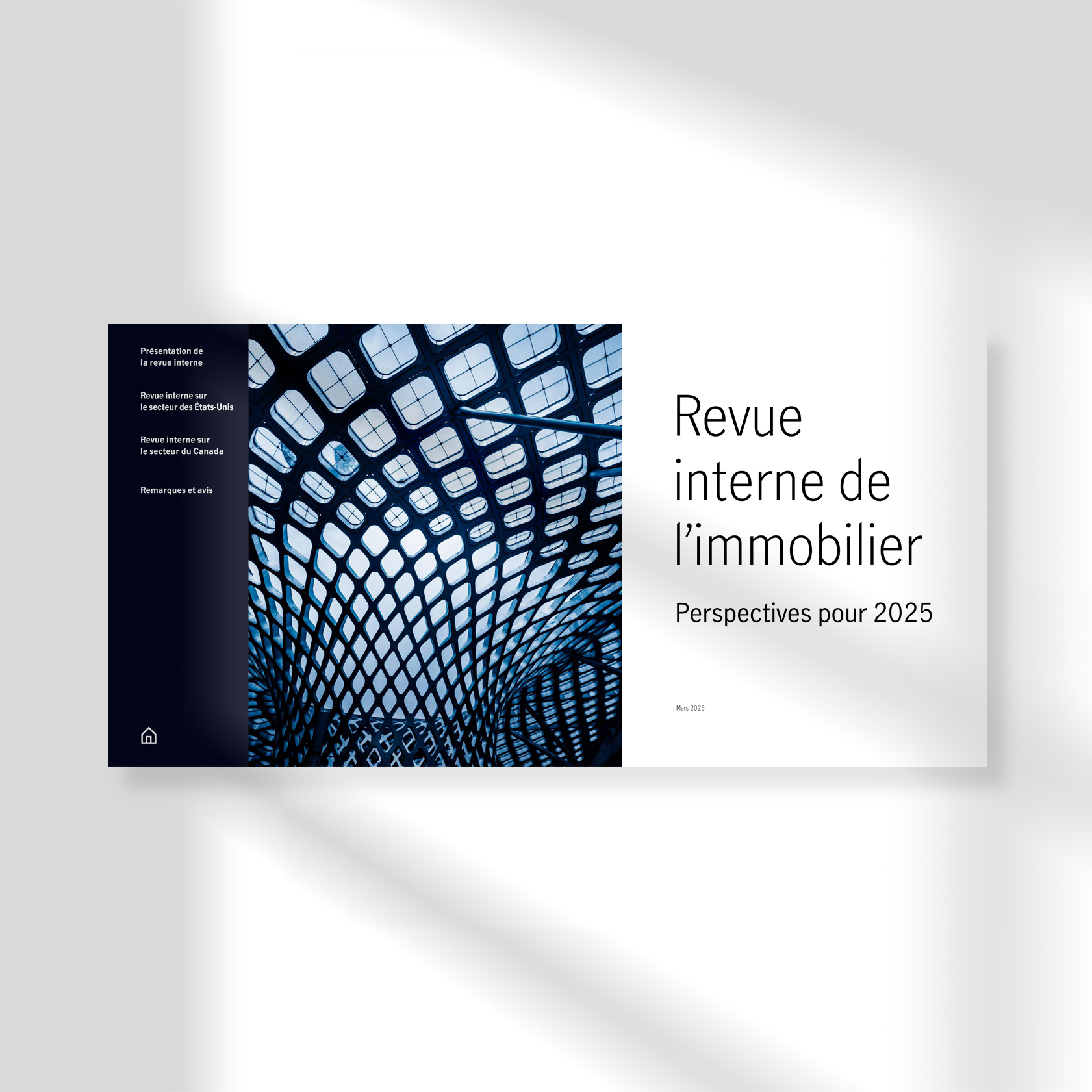 Revue interne de l'immobilier Perspectives pour 2025