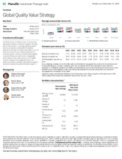 Global Equity Fact Sheet