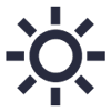 gear icon looking star