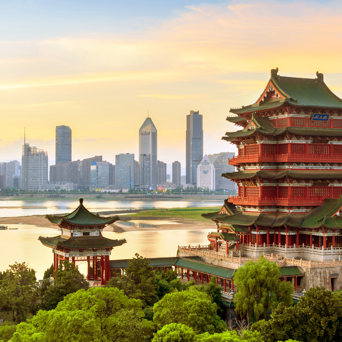 Explore the ancient architectural grandeur of China's iconic castle towers, a landmark in Asian city travels.