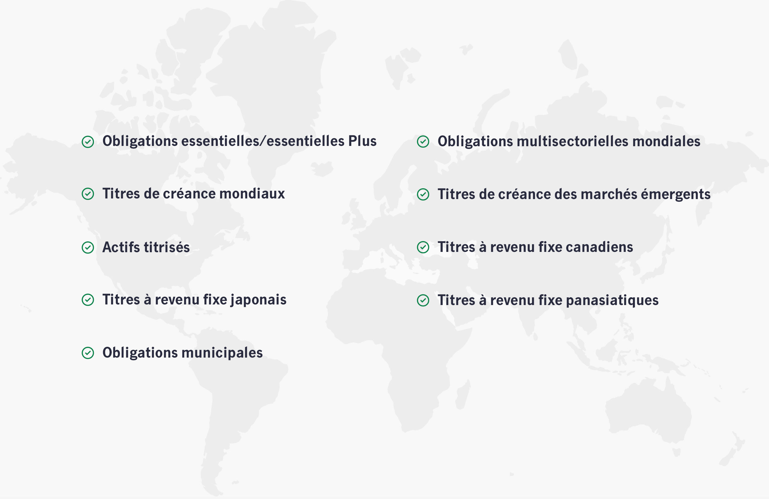 8 équipes réparties partout dans le monde