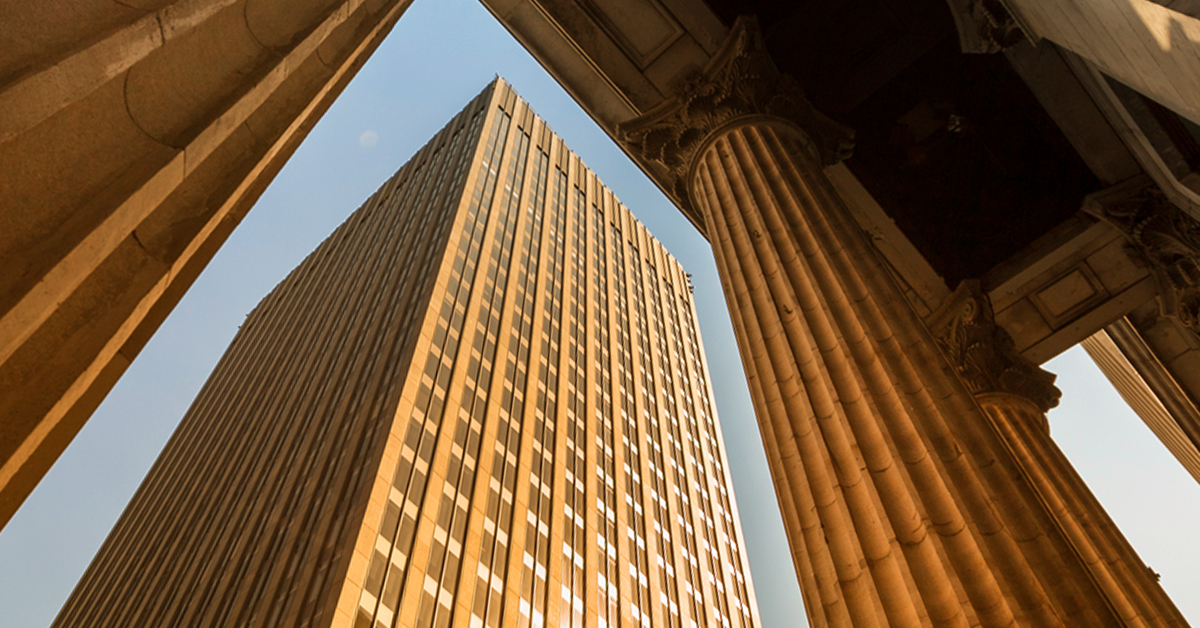 tall building in an urban setting