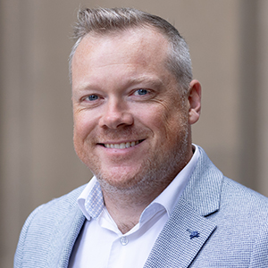 This is a professional head shot image of Dufour_300x300 Eric_hudon.