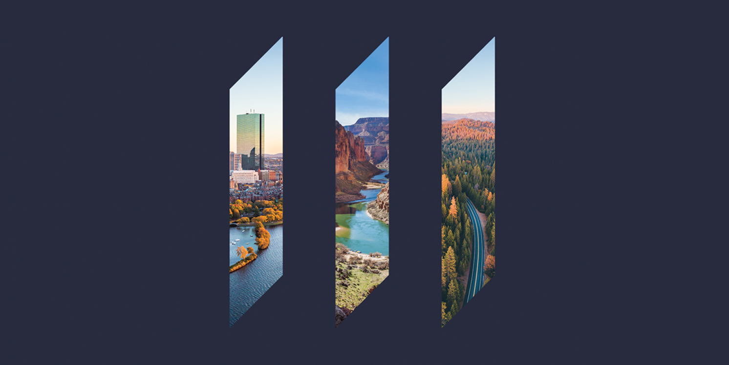 Abstract vector illustration of a dancing silhouette on a blue background, conveying energy and movement in a lively setting.