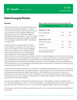 Emerging Market Equity Strategy Review (GBP)