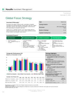 Global Focus Fact Sheet