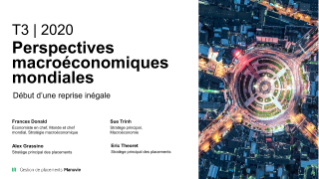 Perspectives macroéconomiques mondiales T3 2020—début d’une reprise inégale