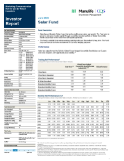 Fact sheet | CQS Salar Fund