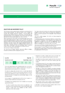 KIID | Dynamic Credit Multi-Asset Fund | Class F Shares UK