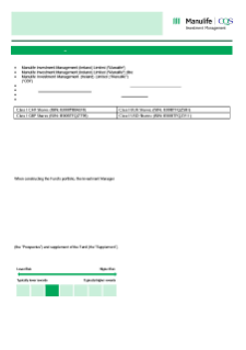 KIID | Global Convertible Fund | Class I Shares