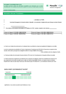 KIID | Global Convertible Fund | Class S Shares FR