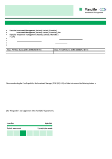 KIID | Salar Fund | Class A Shares