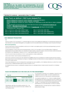 KIID | Salar Fund | Class C1 Shares SE