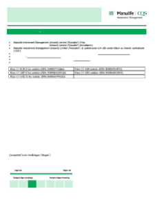 KIID | Salar Fund | Class C1 Shares SV