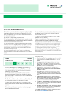 KIID | Salar Fund | Class C1 Shares UK