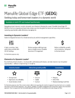 GEDG—advisor brochure