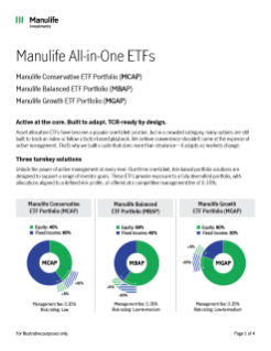 Manulife All-in-One ETFs—Investor brochure