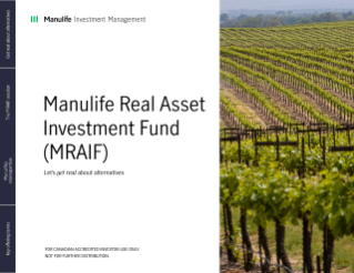 Manulife Real Asset Investment Fund – Investor brochure