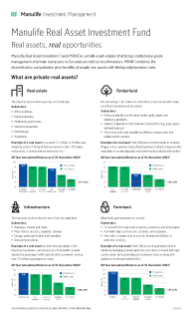 MP2692592E - Manulife Real Asset Investment Fund – What are private real assets?