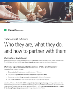 Value growth advisors brochure
