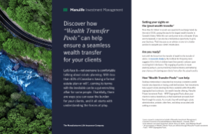 Wealth Transfer Pools - Advisor brochure
