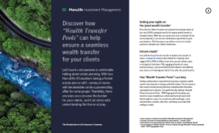 Wealth Transfer Pools - Advisor brochure