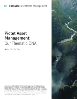 Whitepaper: Thematic investing with Pictet