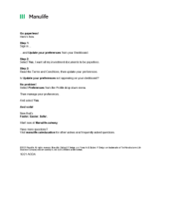 Go paperless! – Video transcript