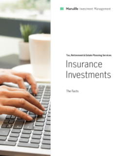 Insurance Investments: The facts