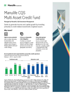Manulife CQS Multi Asset Credit Fund—Investor brochure