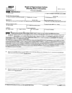 Form 8937 Trust Fund Merger Manulife Value Balanced Fund 2011