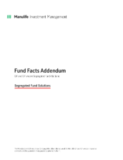 GIF & GIF encore Fund Facts Addendum