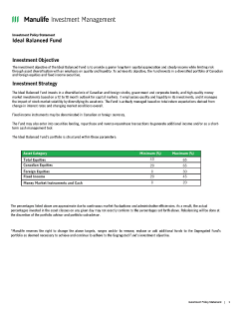 Ideal Balanced Fund
