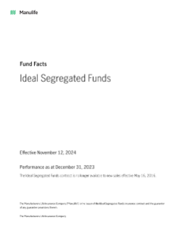 Ideal Segregated Funds Fund Facts