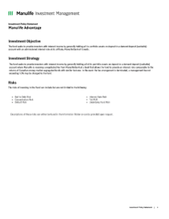 Manulife Advantage