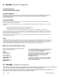 Manulife National Bank Bundle