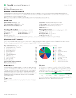 Manulife Smart Dividend ETF