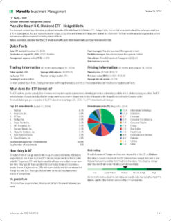 Manulife Smart U.S. Dividend ETF - Hedged Units