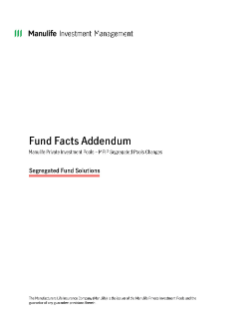 MPIP Fund Facts Addendum